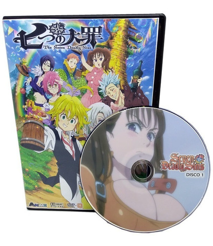 Dvd Monster Musume + Nanatsu No Taizai Legendado + Ovas